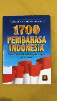 Image of 1700 peribahasa Indonesia