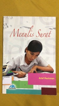 Image of Menulis Surat