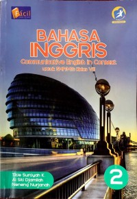 Image of Bahasa Inggris : communicative english in context untuk SMP/MTs Kelas VIII