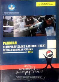 Image of Panduan Olimpiade Sains Nasional (OSN) Sekolah Menengah Pertama 2014